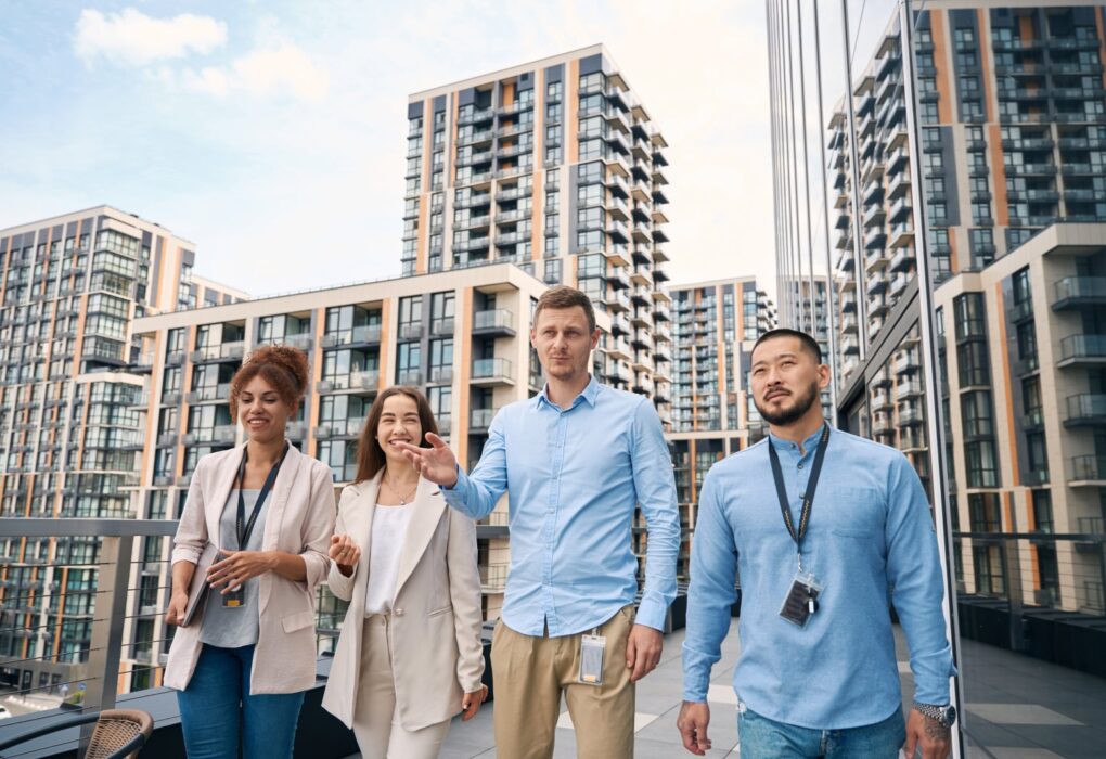 biznesmeni na rynku nieruchomości